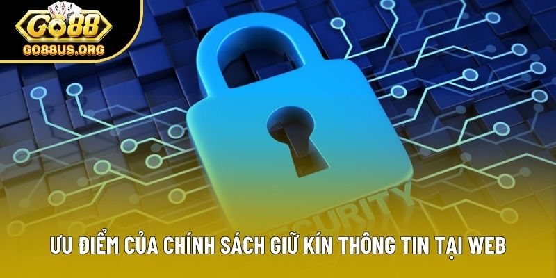 Ưu điểm của chính sách giữ kín thông tin tại web